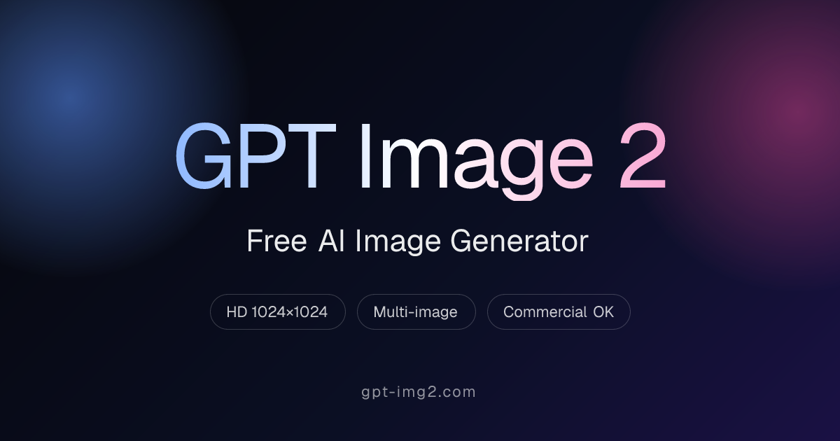 GPT Image 2 — Free AI Image Generator by OpenAI
